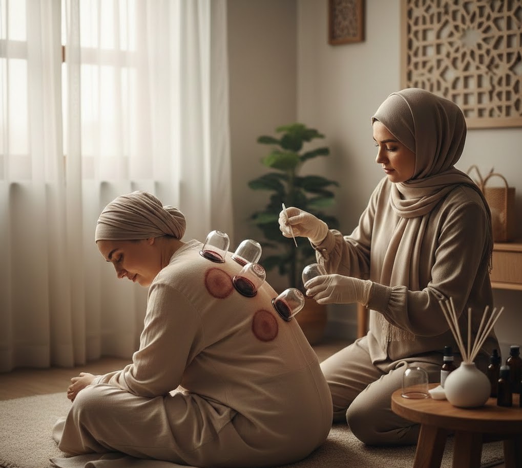 Muslim Women’s Hijama Points | Hijama Cure By Dr Aiman in Lahore Pakistan